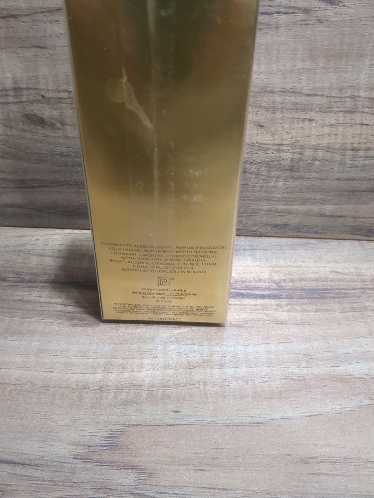 Paco Rabanne 1 Million 3.4oz Men’s Eau de Toilette – 162533