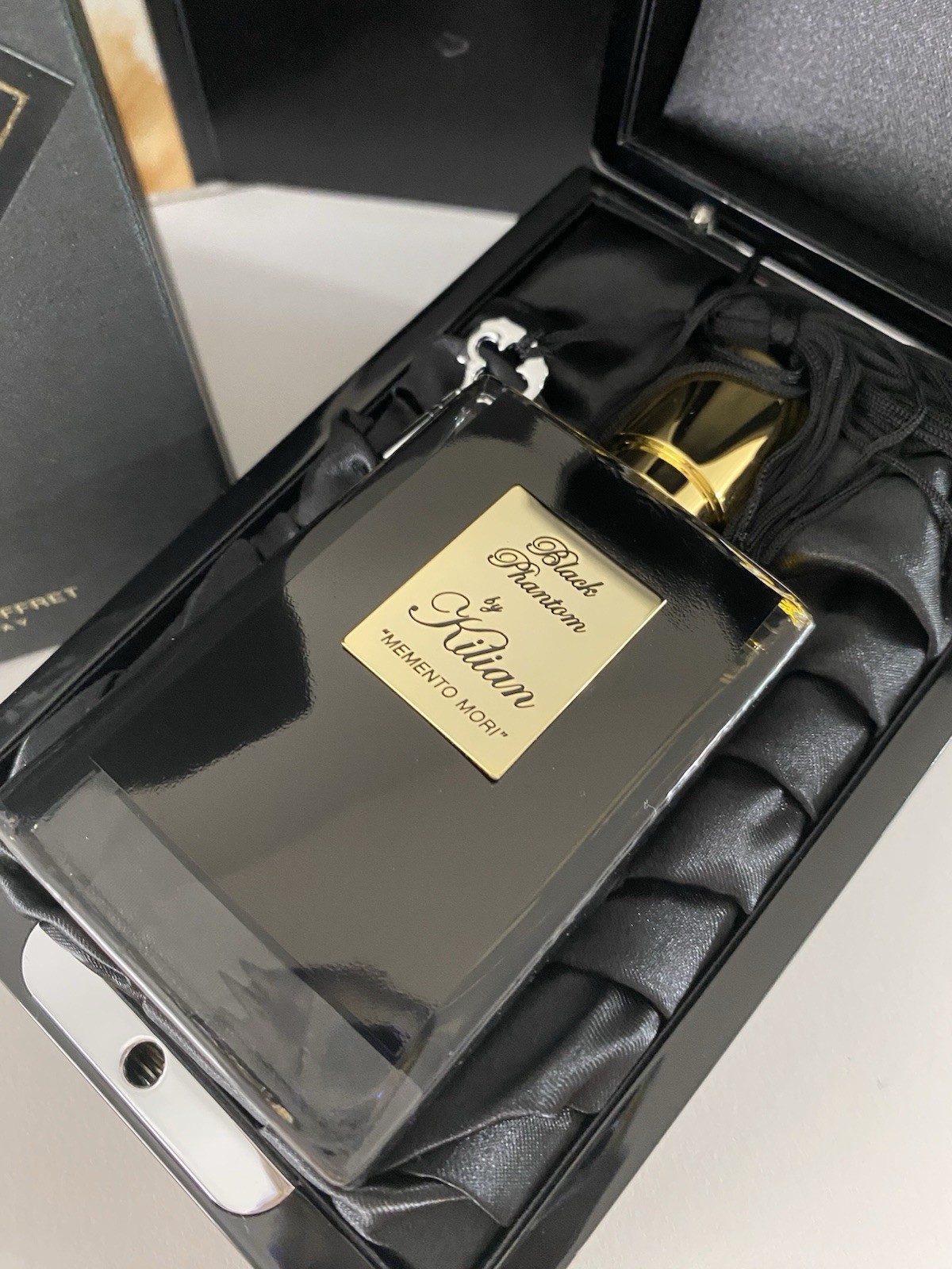 Kilian Black Phantom EDP With Coffret Vaporisateur Spray, MEMENTO MORI, 1.7 OZ