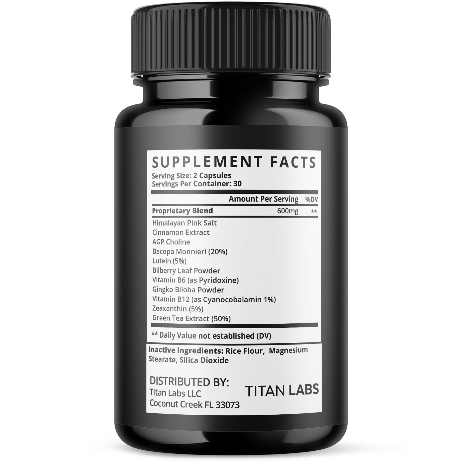 (5 Pack) CogniHoney Pills – Brain Health & Cognitive Support Supplement 300 Caps