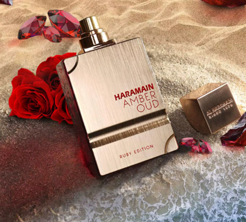 Al Haramain Amber Oud Ruby Eau De Parfum (EDP) 100ML Unisex, Rose & Oud Fragranc