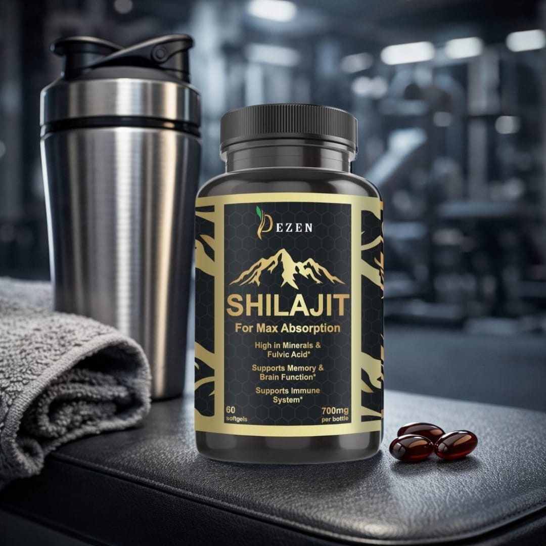 DEZEN Pure Himalayan Shilajit Softgel 60 Count Each Bottle