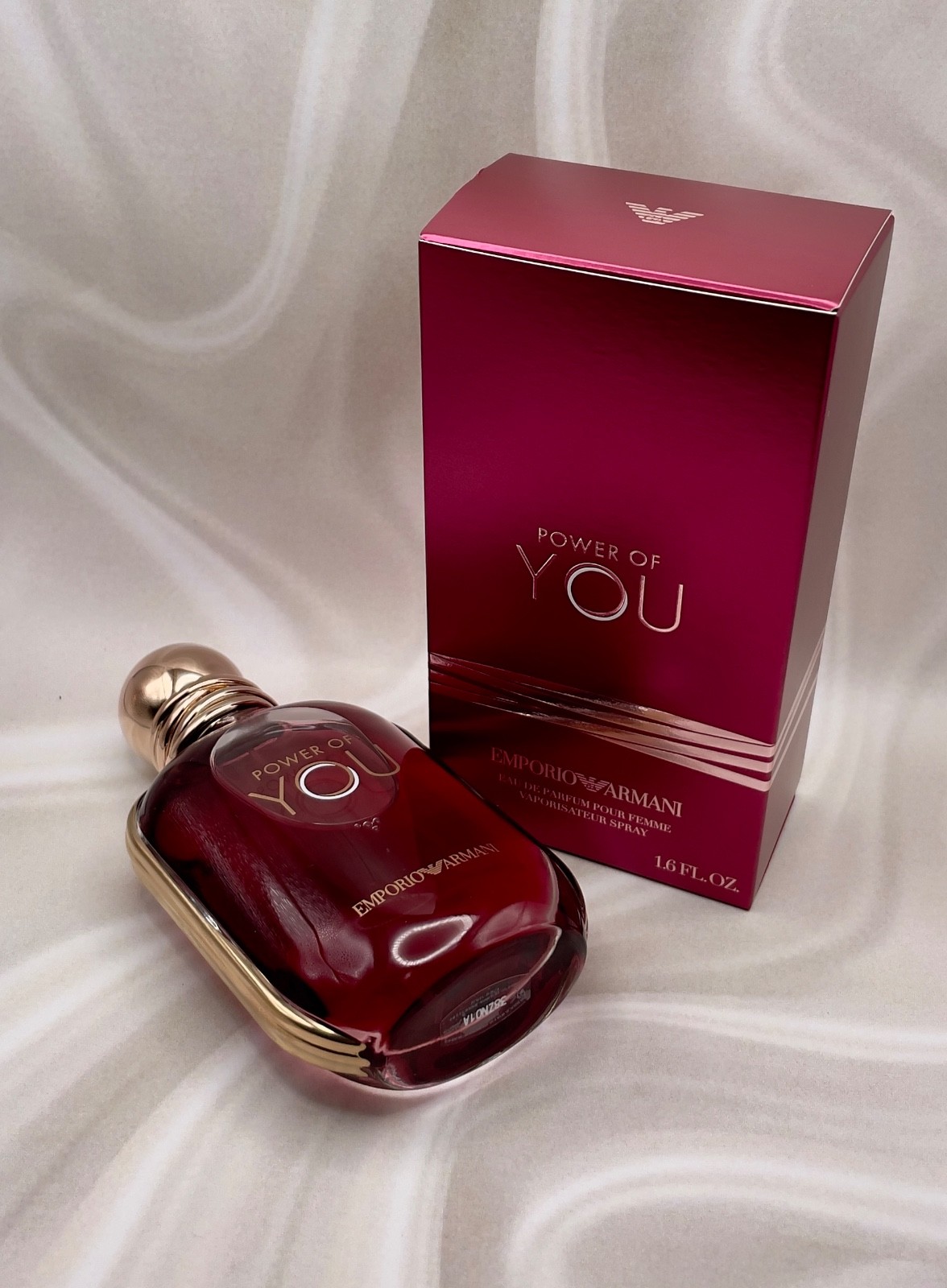 EMPORIO ARMANI POWER OF YOU EDP SPRAY POUR FEMME 50 ML NEW.