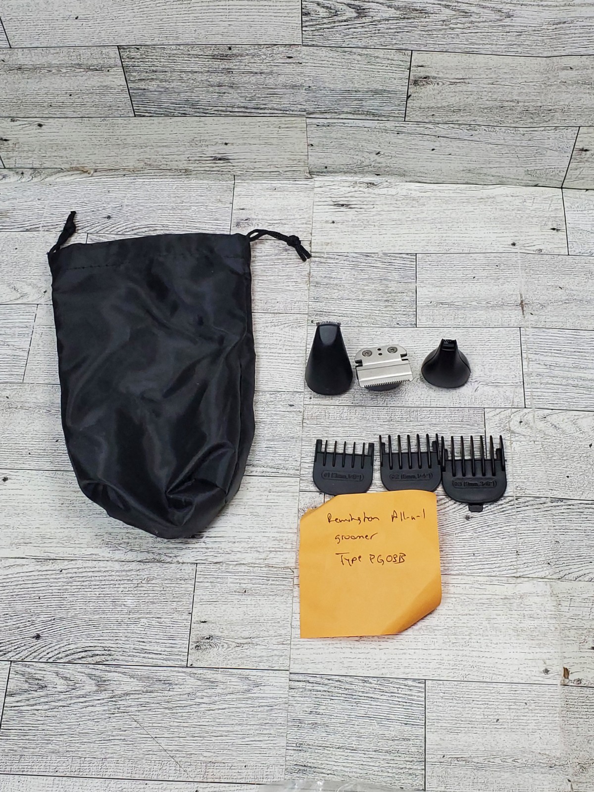 REMINGTON Graphite All-in-One Grooming Kit Replacement Blades & Guards