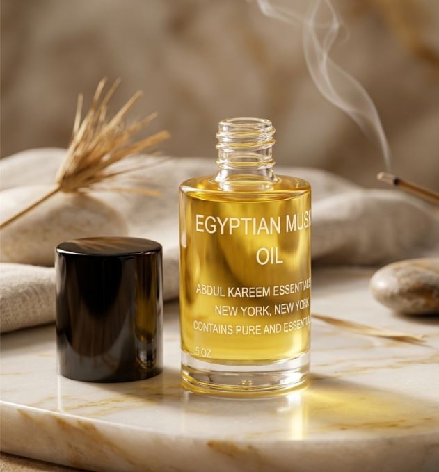 Abdul Kareem Egyptian Musk Perfume Oil 0.5 oz (Found Cleaning Brooklyn Apt)