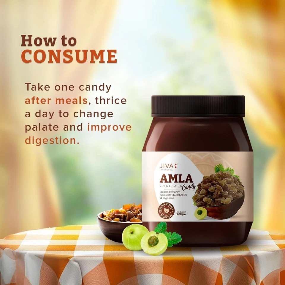 Amla (gooseberry) Candy| Rich In Vitamin C, Boost Immunity Digestion (pack of 2)