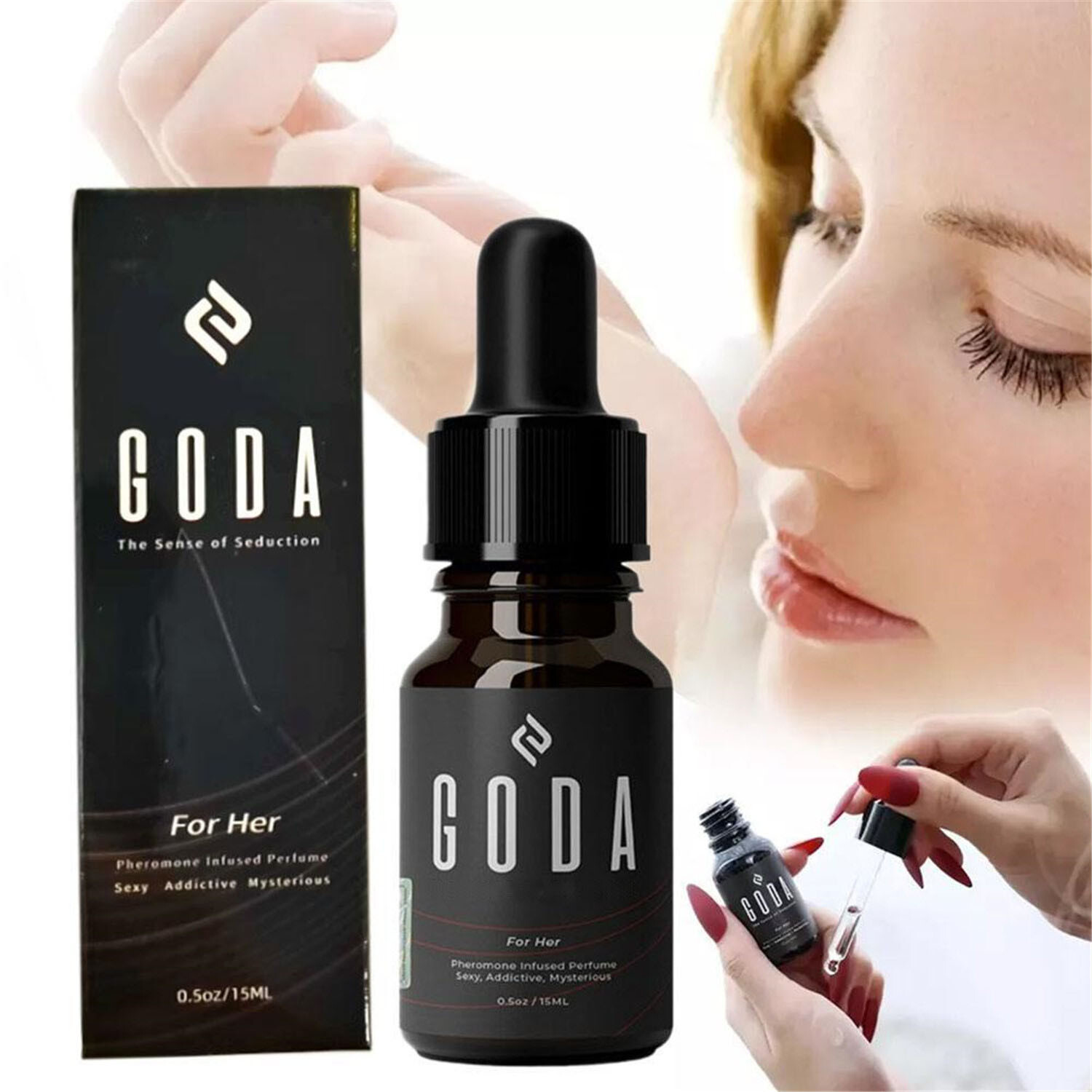GODA For Her Pheromone Perfume For Women Long-Lasting 15ml NEW🔥 FREE SHIPPING