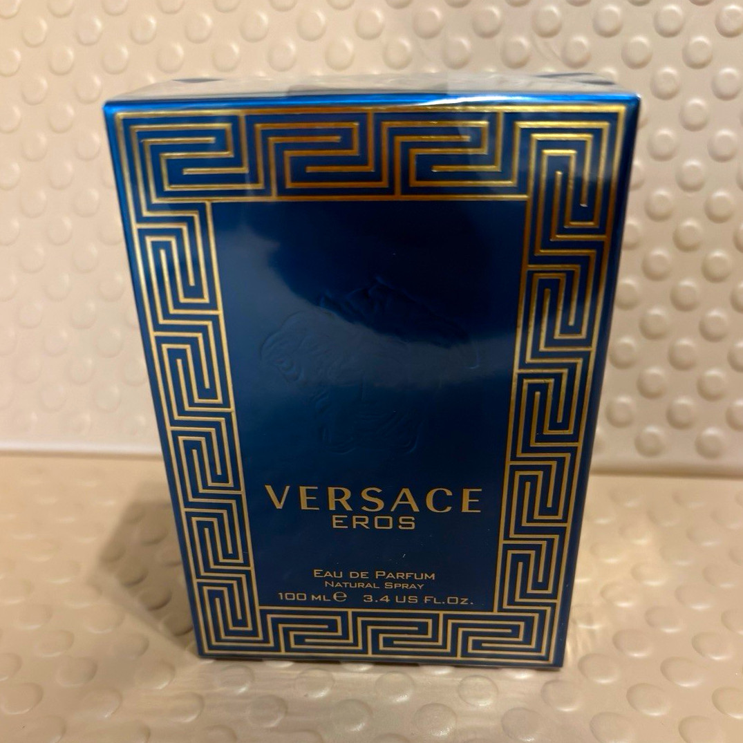 Versace Eros Eau de Parfum (EDP) Spray Regular Size 3.4 fl oz / 100 mL