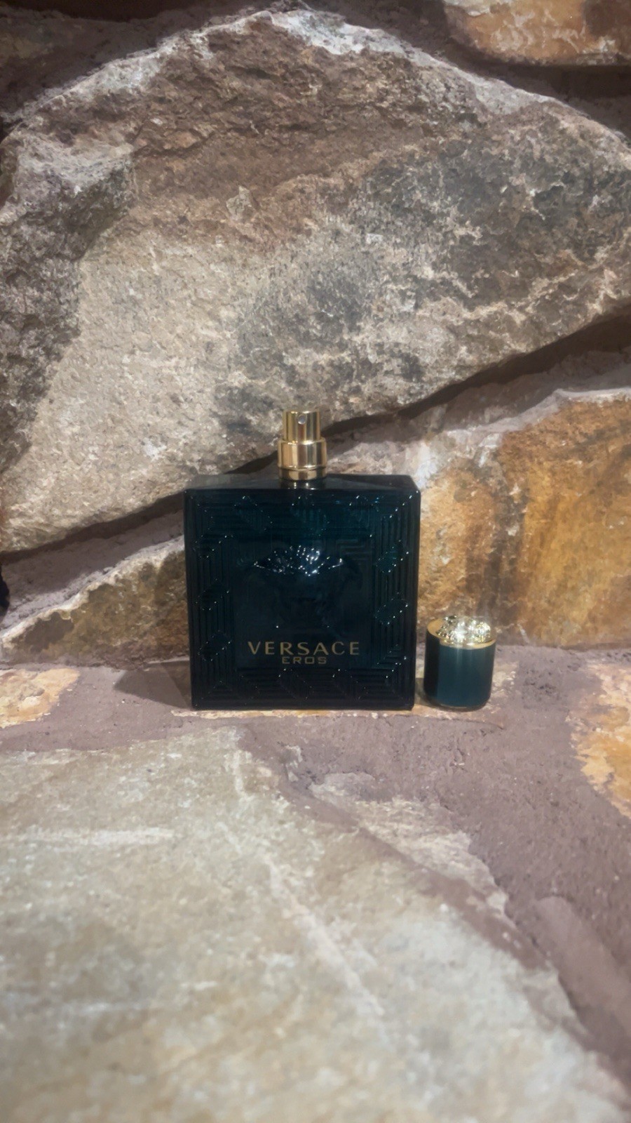 Versace Eros Eau de Toilette Spray 3.4 fl oz with Box Regular Size