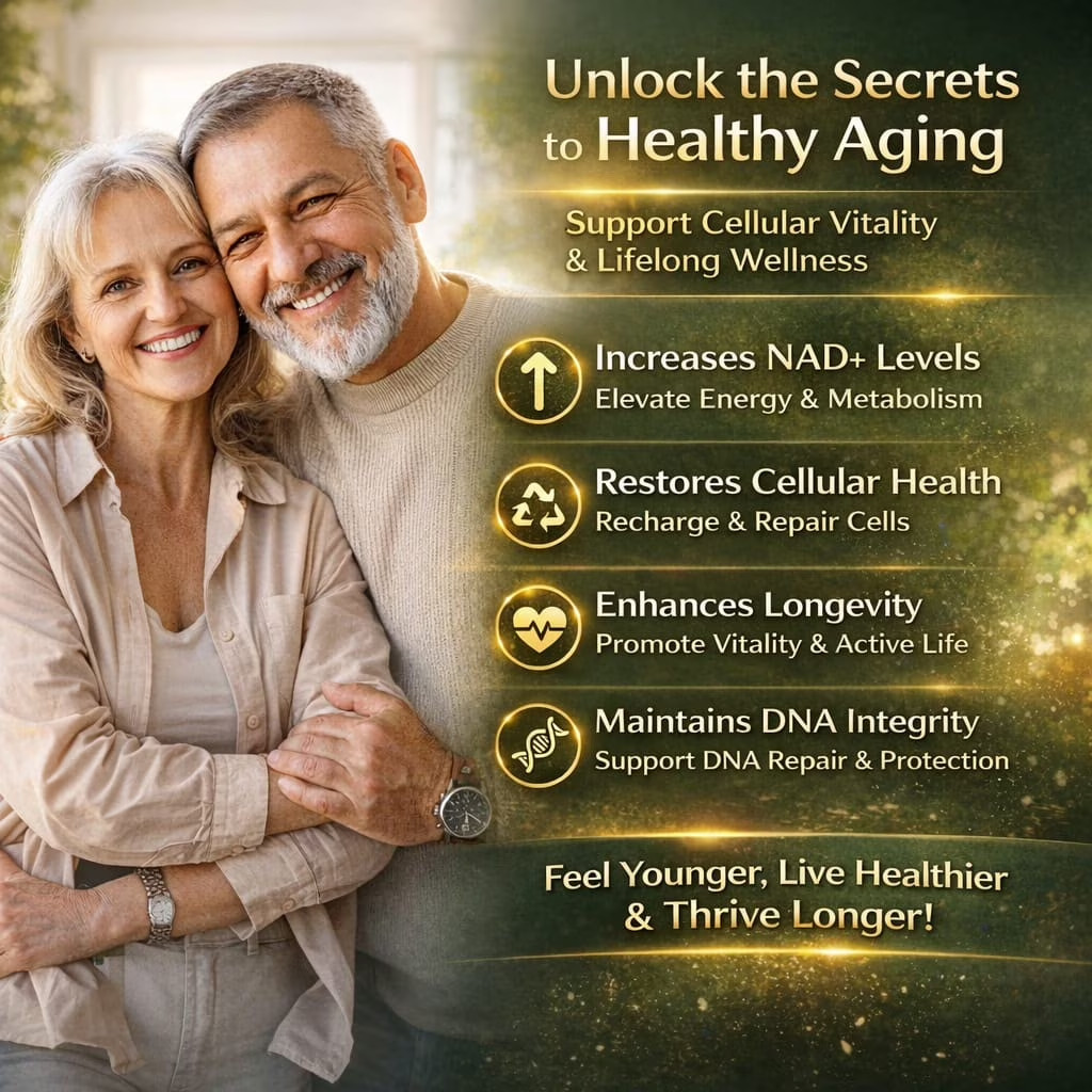 DEZEN NAD+ Supplement Alternative, Liposomal Nicotinamide Riboside/Resveratrol &