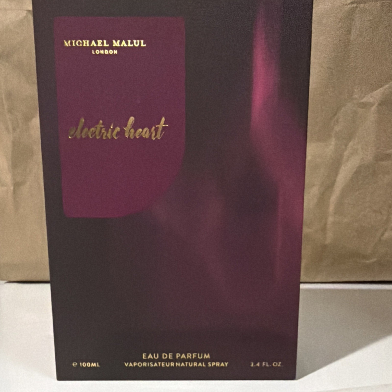 Michael Malul London Electric Heart Eau de Parfum Spray 3.4 fl oz Fragrance Per…