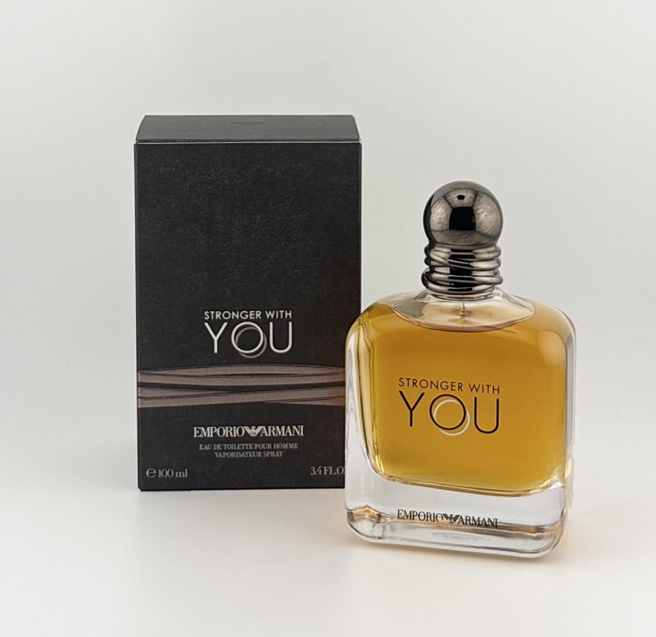 Emporio Armani Stronger With You Eau de Toilette Spray Men 3.4 oz 100ml New Seal