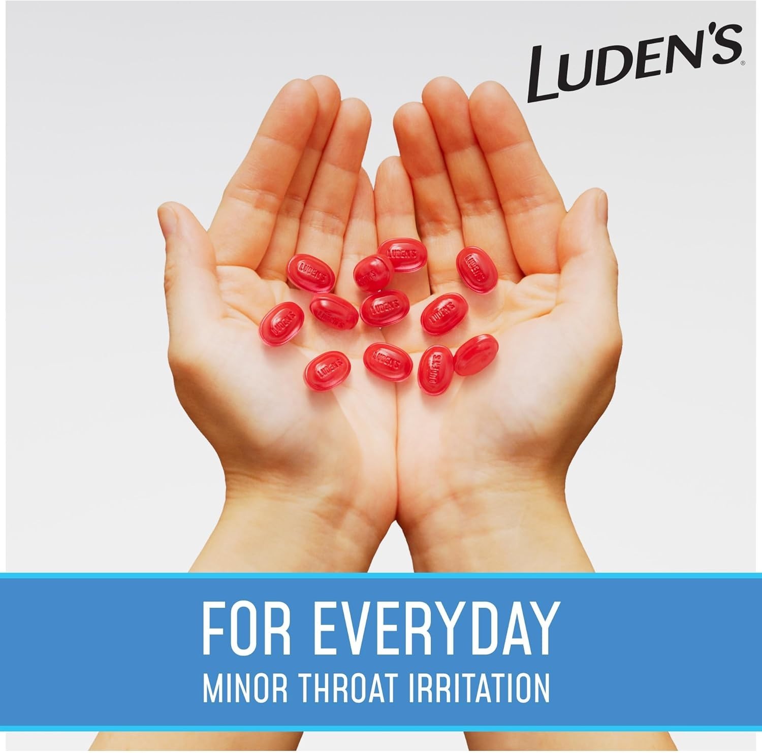 Luden’s Sugar Free Wild Cherry Cough Drops 75 Throat Drops