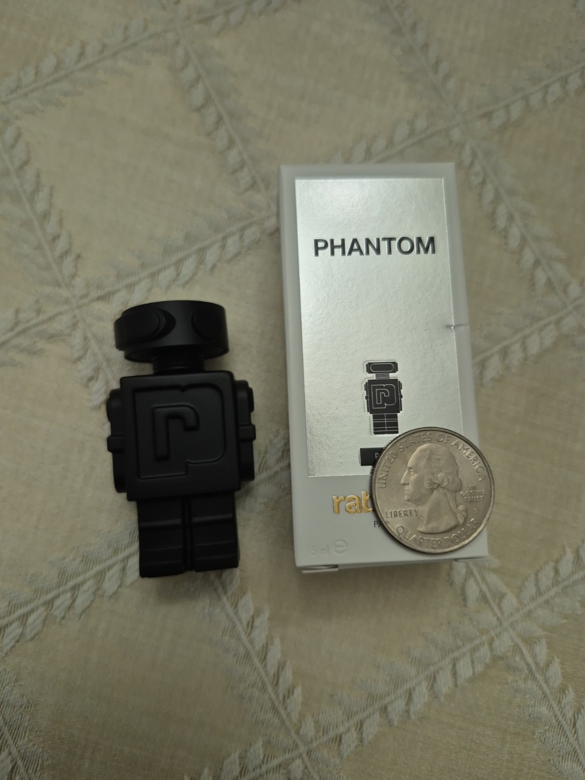Paco Rabanne Phantom Men’s Parfum 5ml/0.17oz Sample Dabber/Splash New in box