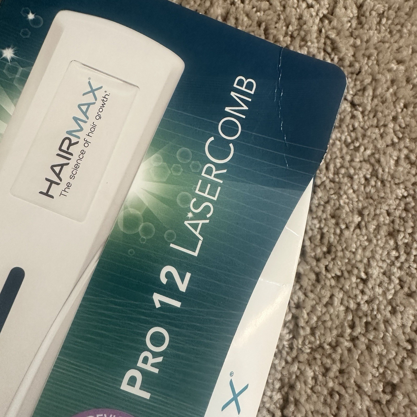 Hair Max Pro 12 Laser Comb Hair Growth Laser Light Device