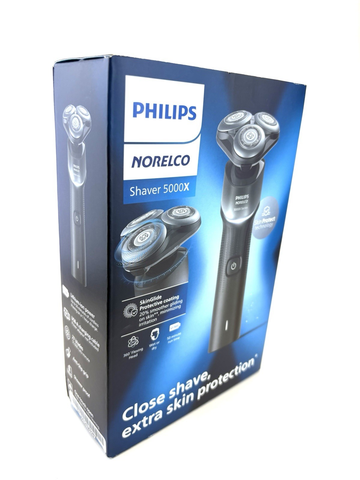 Philips Norelco Shaver 5000X Men’s Wet Dry Cordless Rechargeable Shower Proof