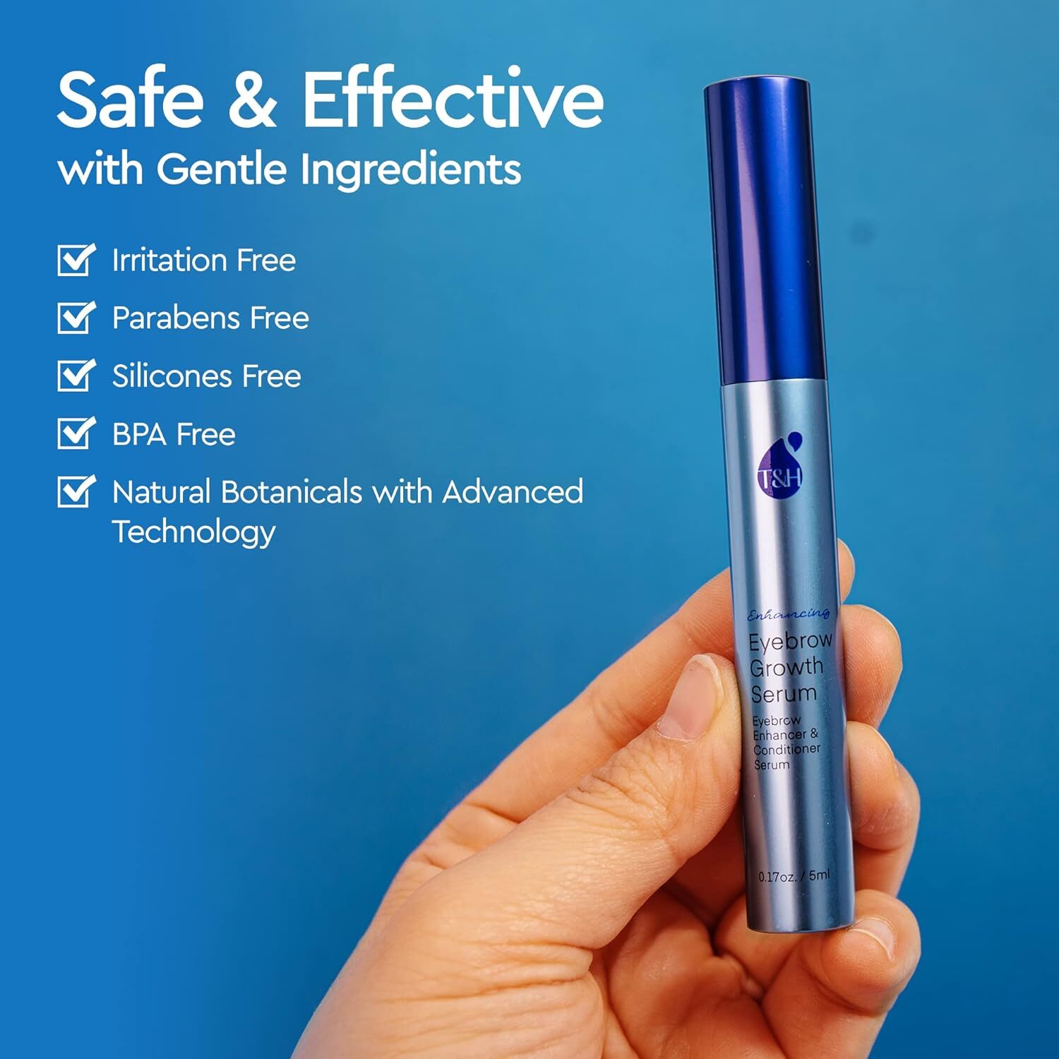 Eyebrow Growth Serum – Natural Eyebrow Serum and Enhancer for Thicker Brows 2025