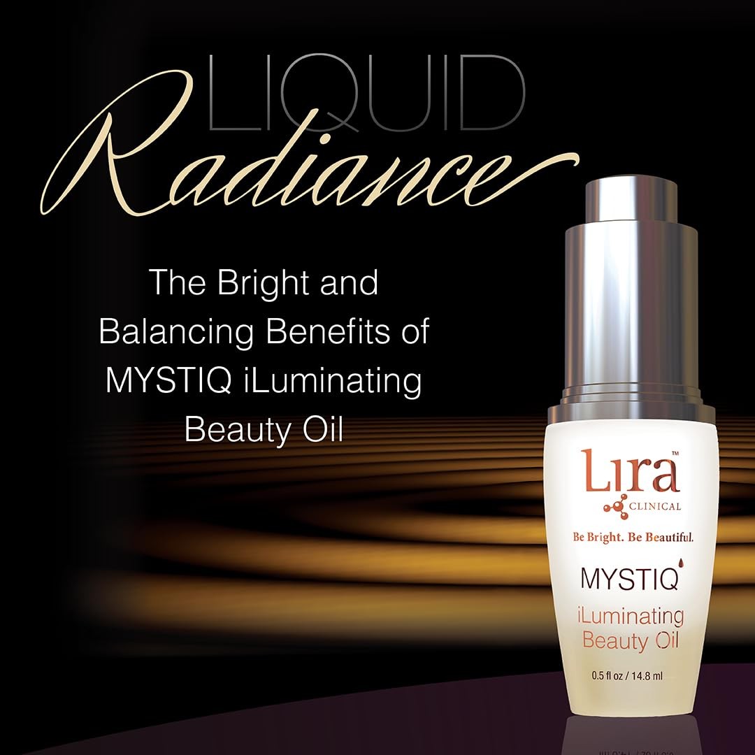 Lira Clinical MYSTIQ iLuminating Beauty Oil Vitamin C Face Oil with Plant St…