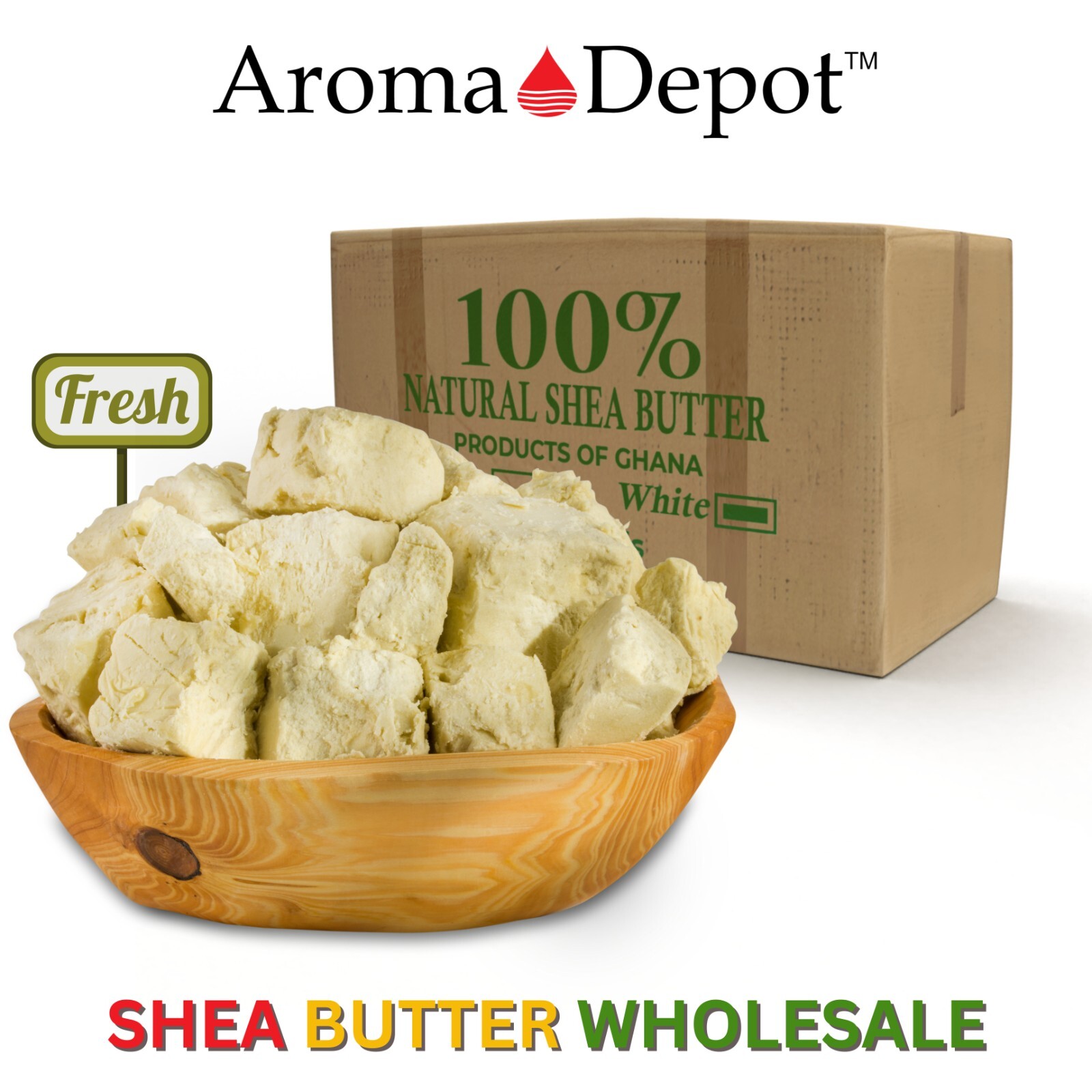 Raw African Shea Butter Yellow Wholesale 100% Pure Natural Organic Unrefined Lot