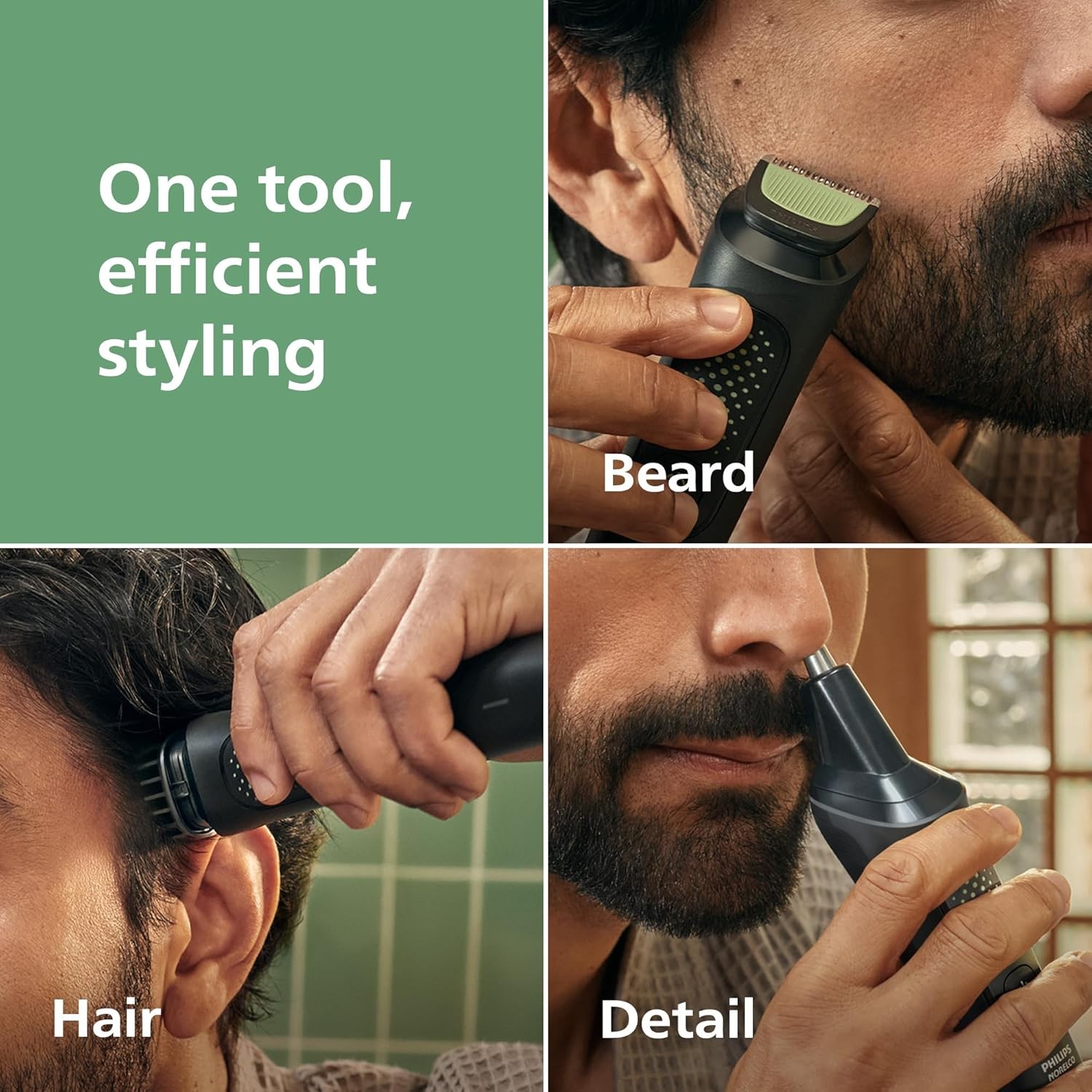 Philips Norelco All-in-One 3000 Series 13 in 1 Trimmer, Beard Styler & Men’s