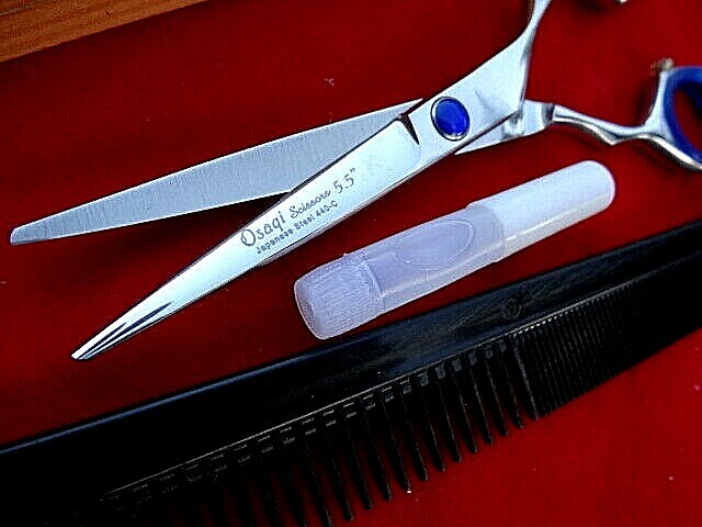 Money Back Warranty_5.5″ 440c Hairdressing Hair Cutting Scissors