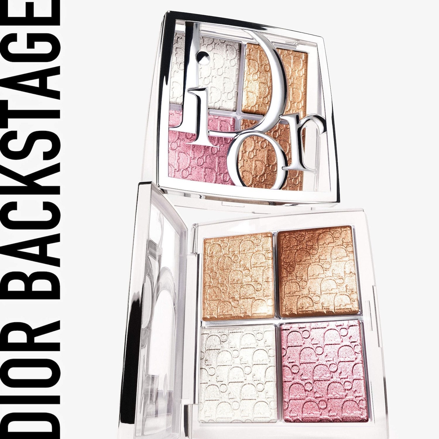 DIOR Authentic Backstage Glow Maximizer Face Palette 0.4oz 4 shades