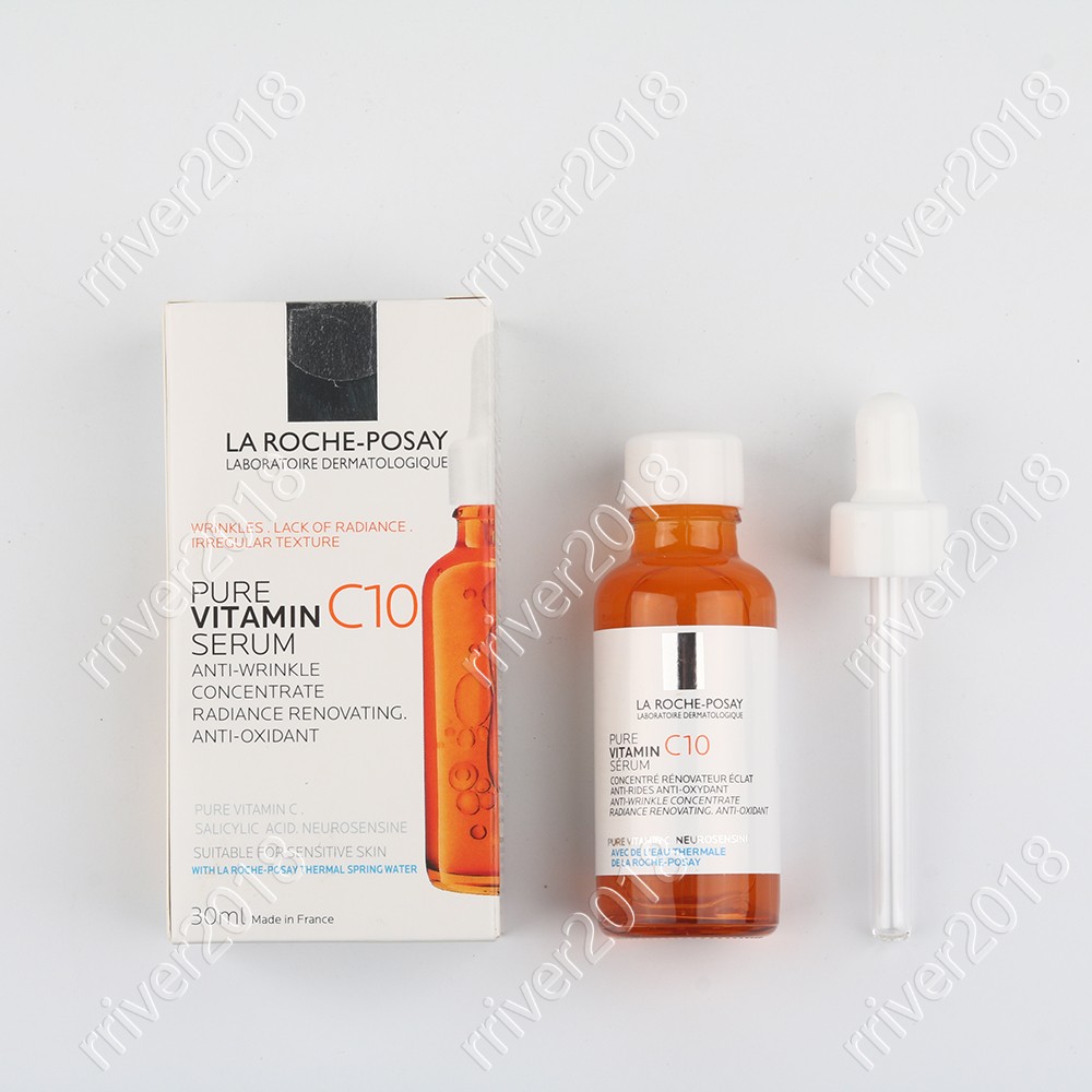 La Roche-Posay 10% Pure Vitamin C Serum Anti-Wrinkle and Anti-Aging 1-3 pack US