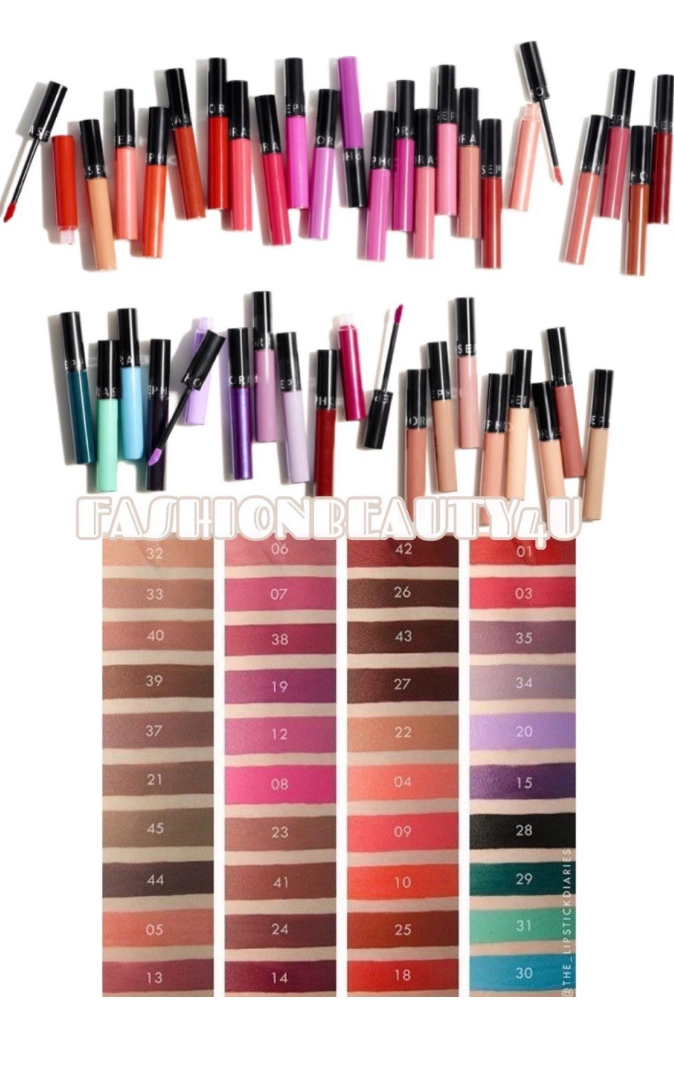 SEPHORA CREAM LIP SHINE METAL OR CREAM LIP STAIN ONE OF BUYER CHOICE NWOB