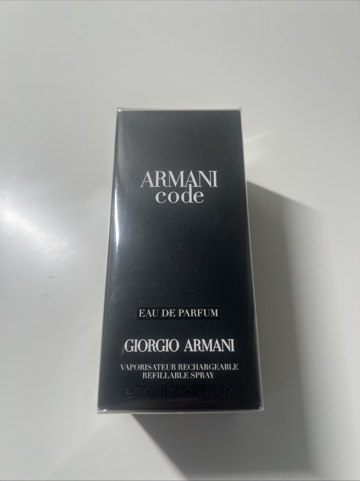 Giorgio Armani Armani Code 2.5oz Men Eau de Parfum – New, Sealed