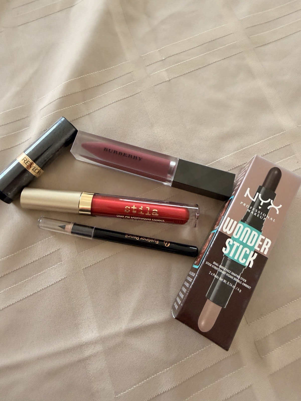 Assorted Full Size Makeup Lot: Burberry, Stila, Revlon 761
