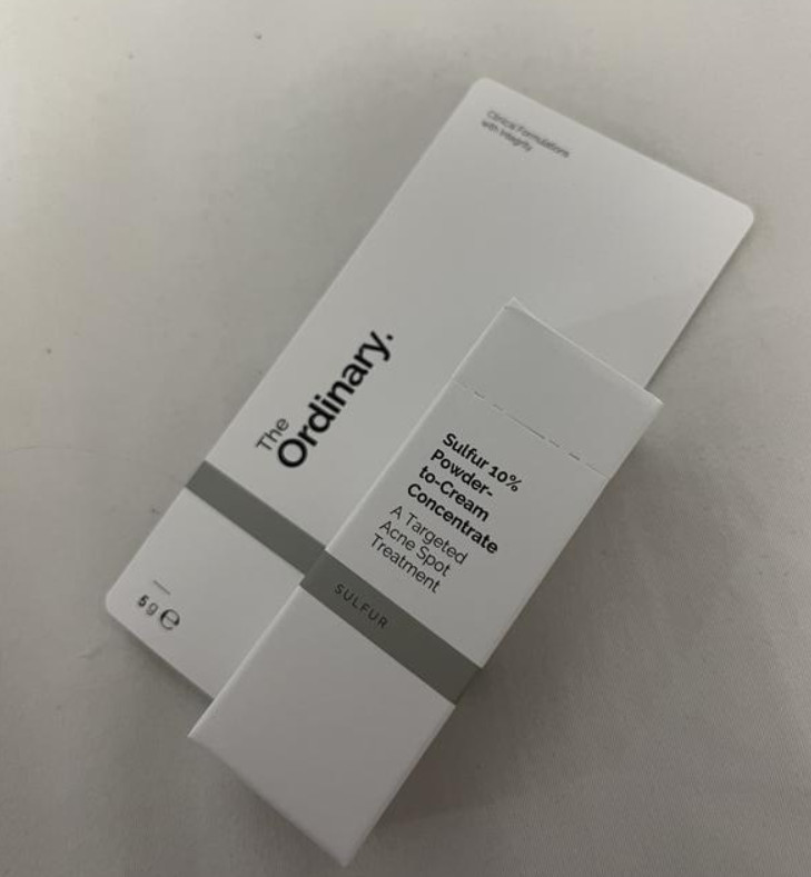 NIB 100% Authentic The Ordinary Sulfur 10% Concentrate Acne Spot Treatment, 5 g