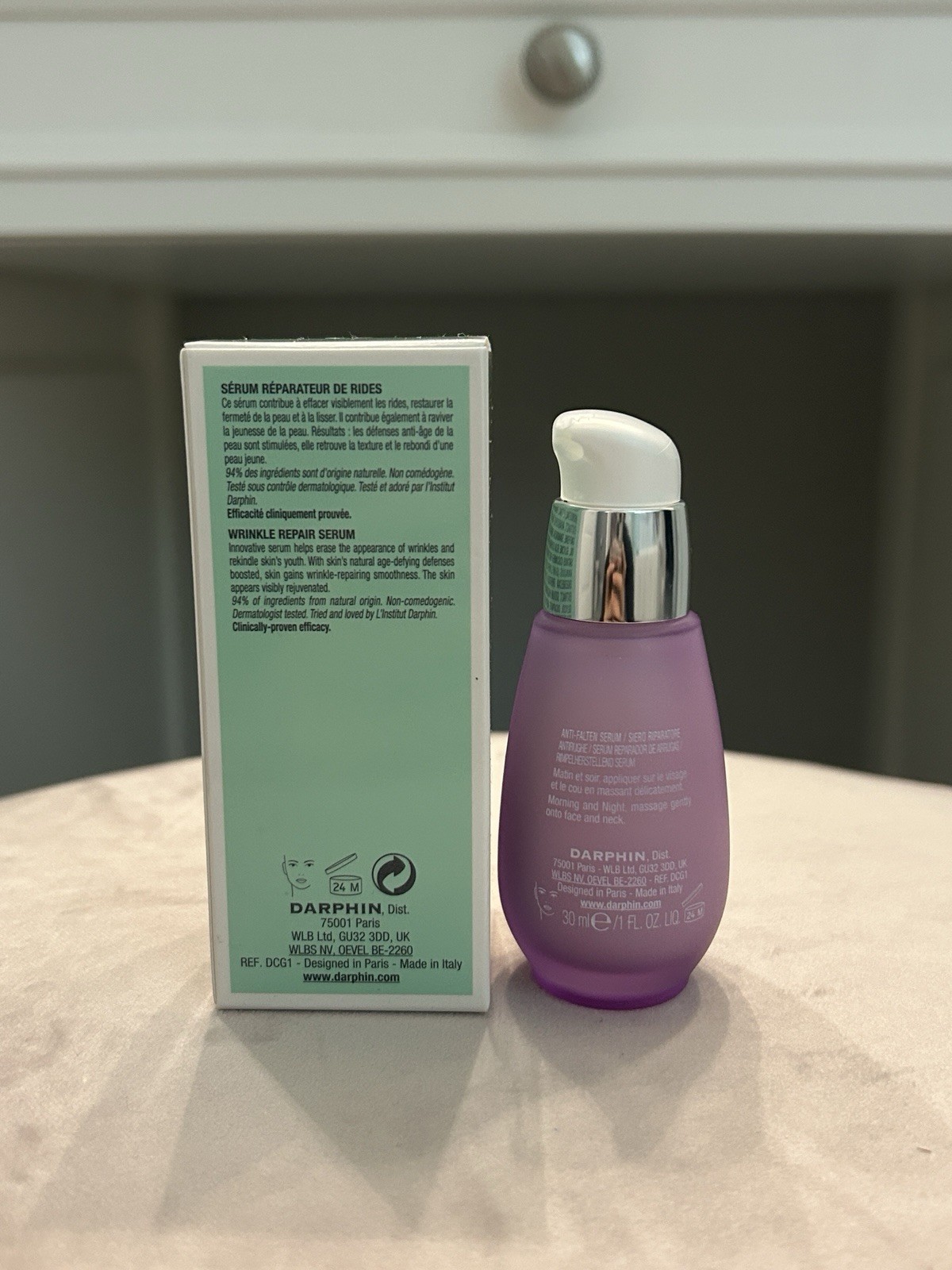 Darphin Predermine Wrinkle Repair Serum 1 oz 30ml Full Size NIB Retail $190