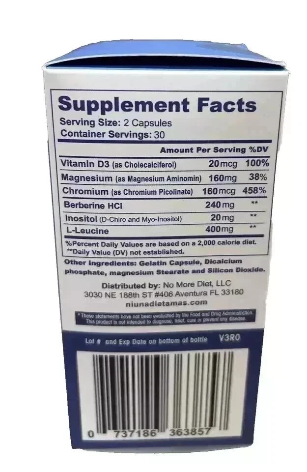 Natural Alternative – Reduce Fat and Stop Sugar Cravings Weight Loss Pack of 2