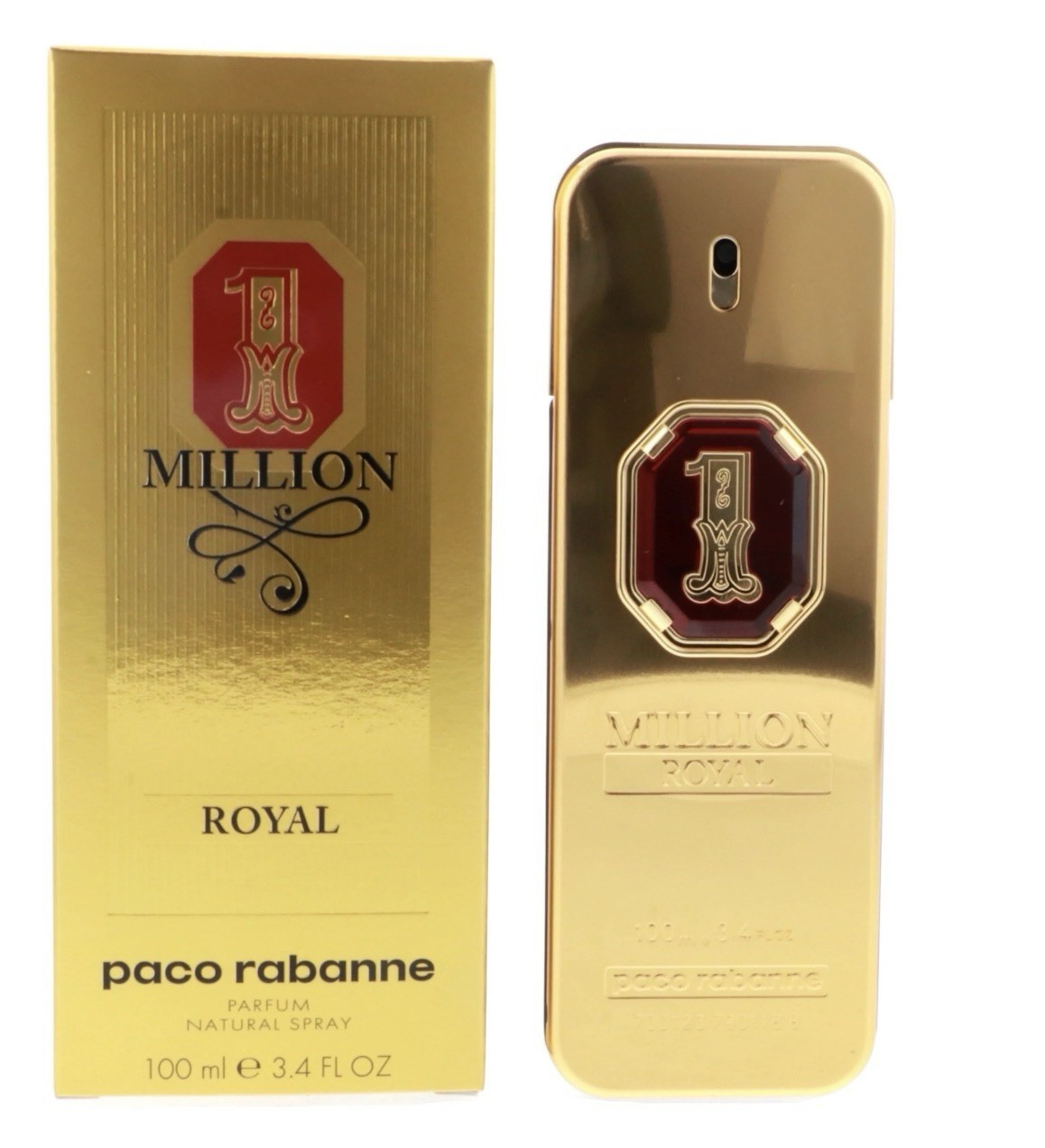 Paco Rabanne 1 Million Royal Parfum Spray, Regular Size 3.4 fl oz