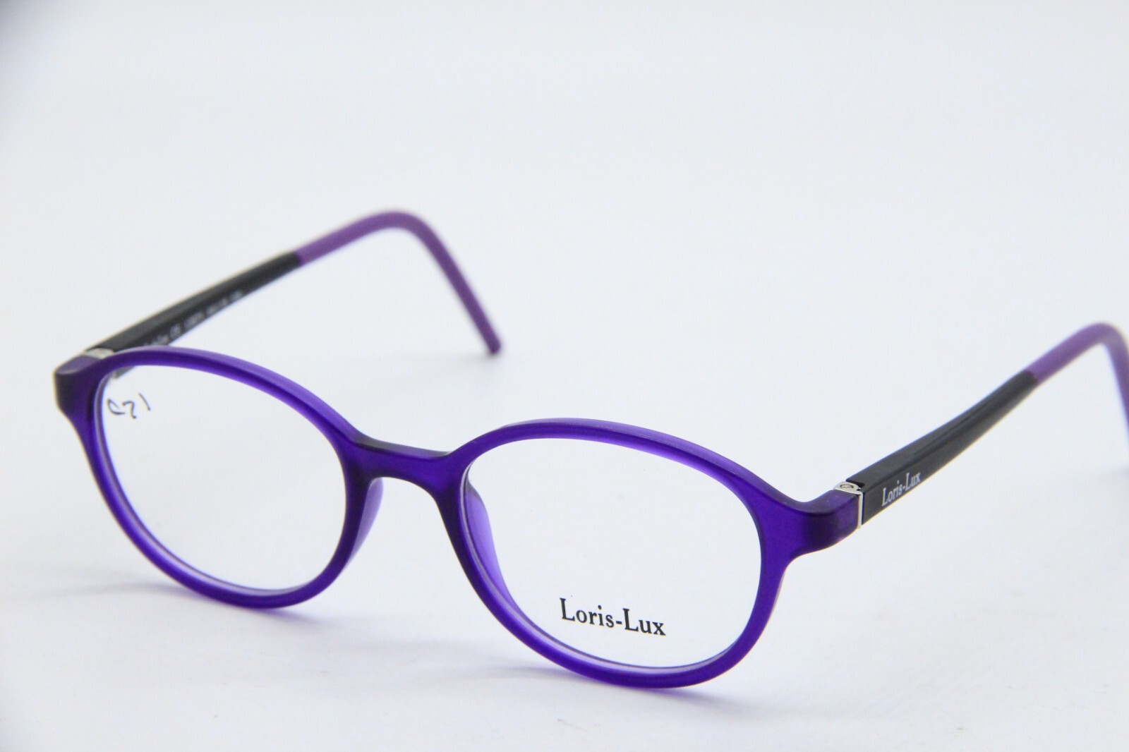 NEW LORIS-LUX LX 571 COL. GS1401 MATTE PURPLE AUTHENTIC FRAMES EYEGLASSES 44-15