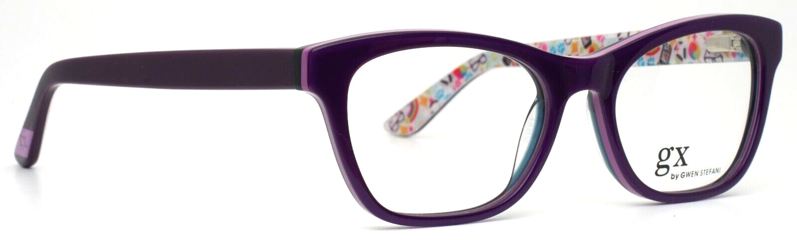 GX by GWEN STEFANI GX811 PUR Purple Girls Kids Cat Eye Eyeglasses 48-16-135