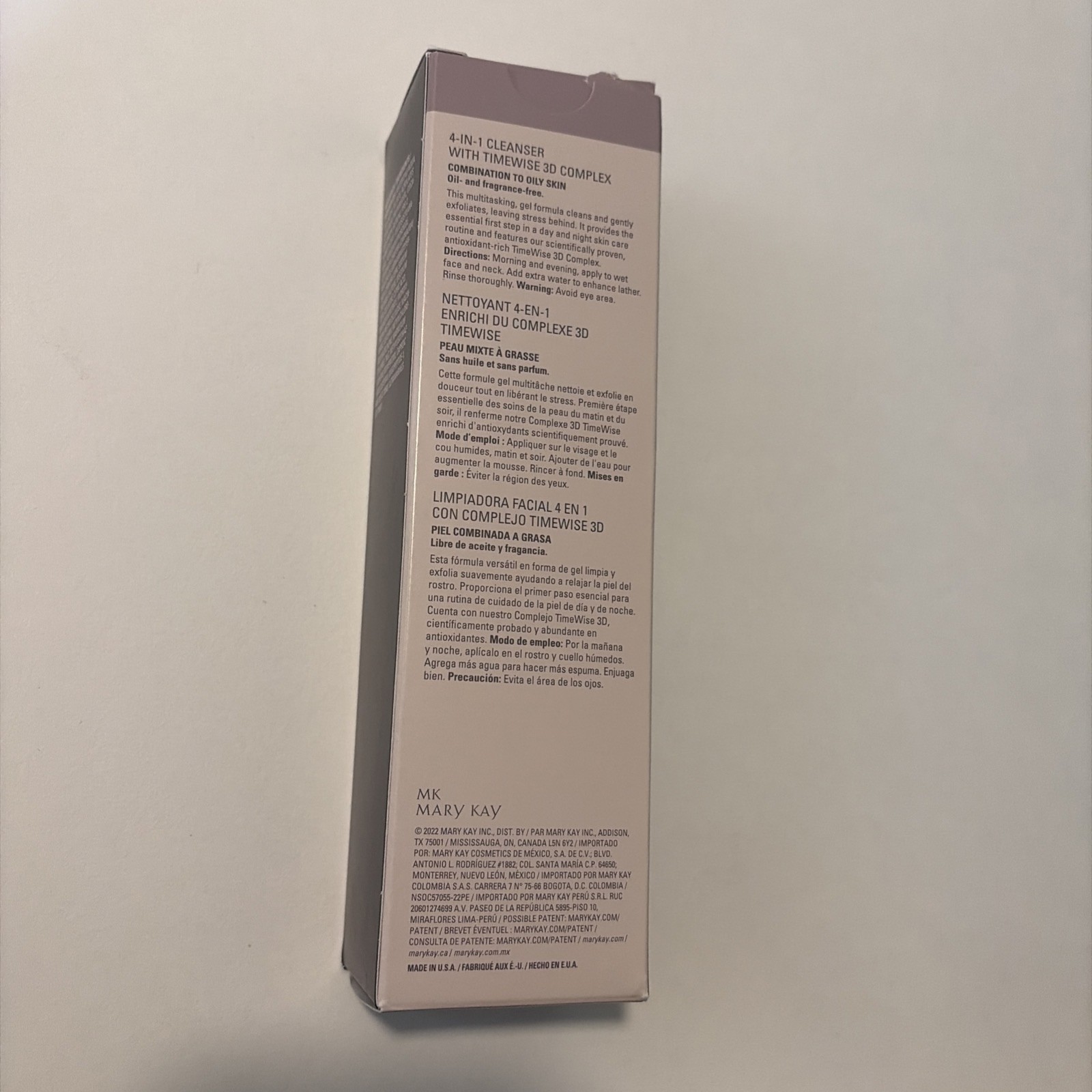 Mary Kay Timewise 4 in 1 Cleanser for Normal to Dry Skin Full Size 4.5 oz NIB