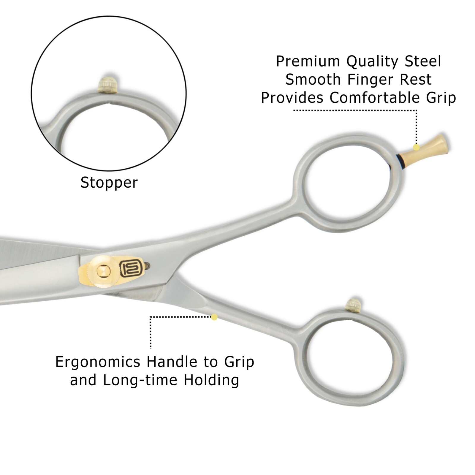 6.5” Premium Quality Barber Scissor / Shears | 100% Money Back Gaurantee