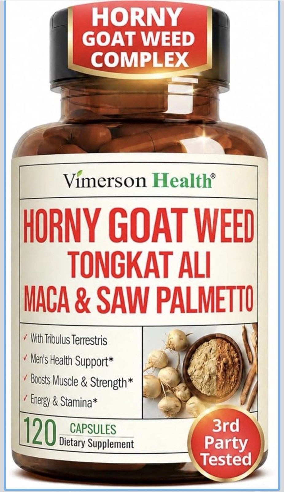 Vimerson Health Maca & Saw Palmetto