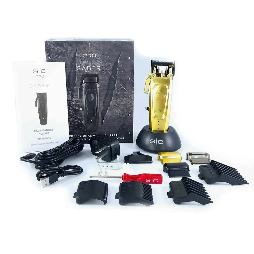 Stylecraft Professional Saber 2 Gold Cordless Clipper