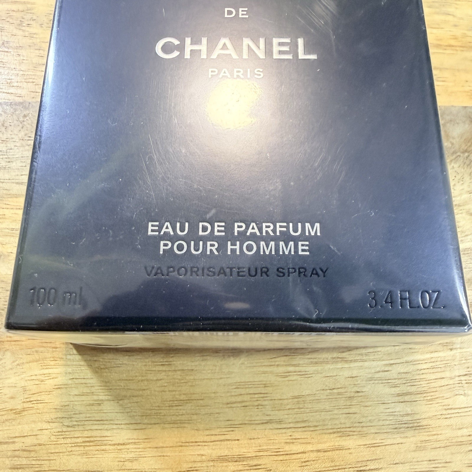 Bleu de CHANEL Paris Eau De Parfum Pour Homme Vaporisateur Spray – 3.4 oz NEW