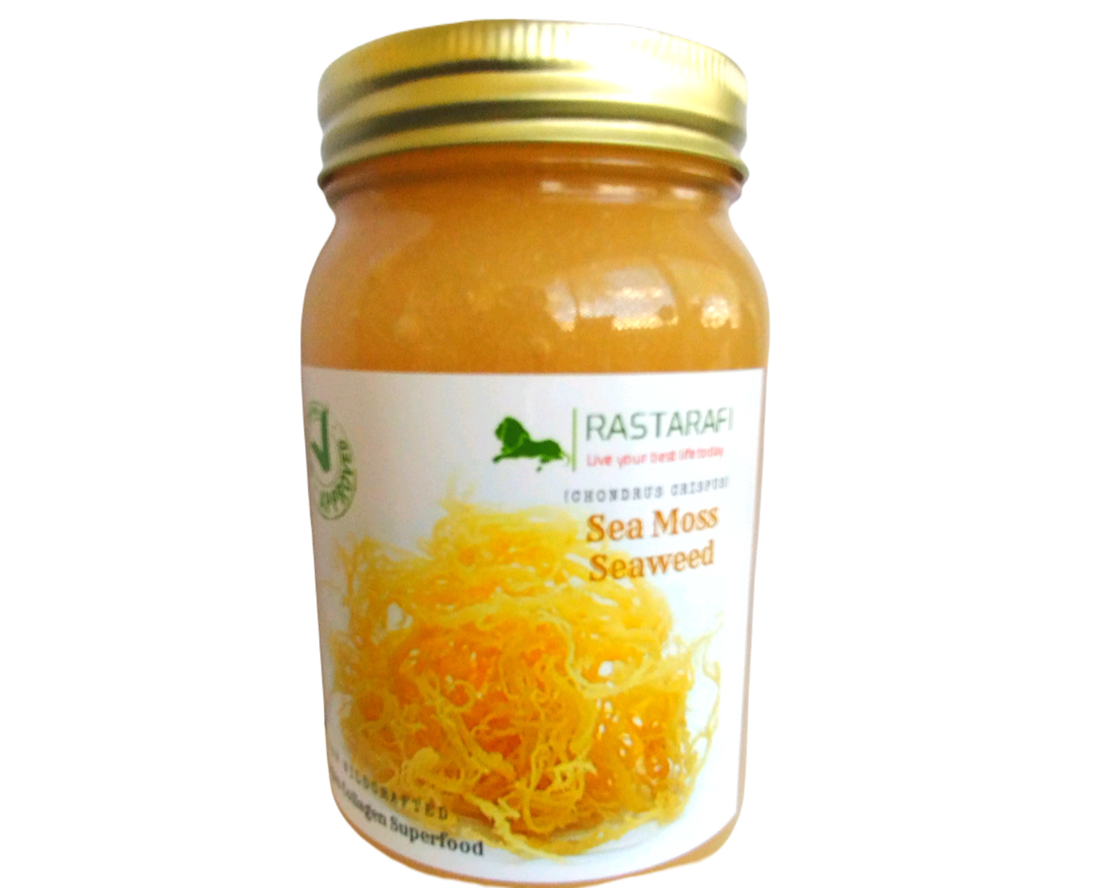 Rastarafi® Sea Moss Gel (Unflavored) Irish Moss | Raw Wildcrafted Superfood Gel
