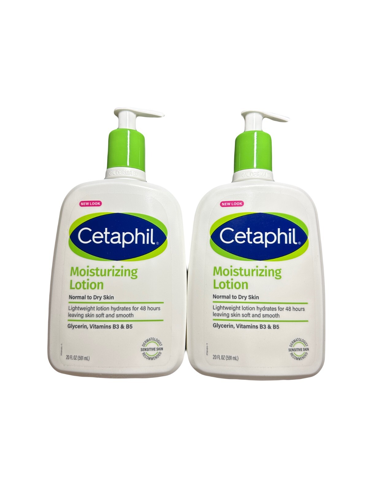 Cetaphil Moisturizing Lotion 20oz 2X,dry To Normal Sensitive Skin 2 Pack