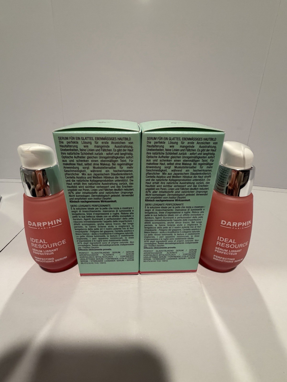 NIB darphin ideal resource anti-aging & radiance smoothing serum 1 OZ X 2 pcs