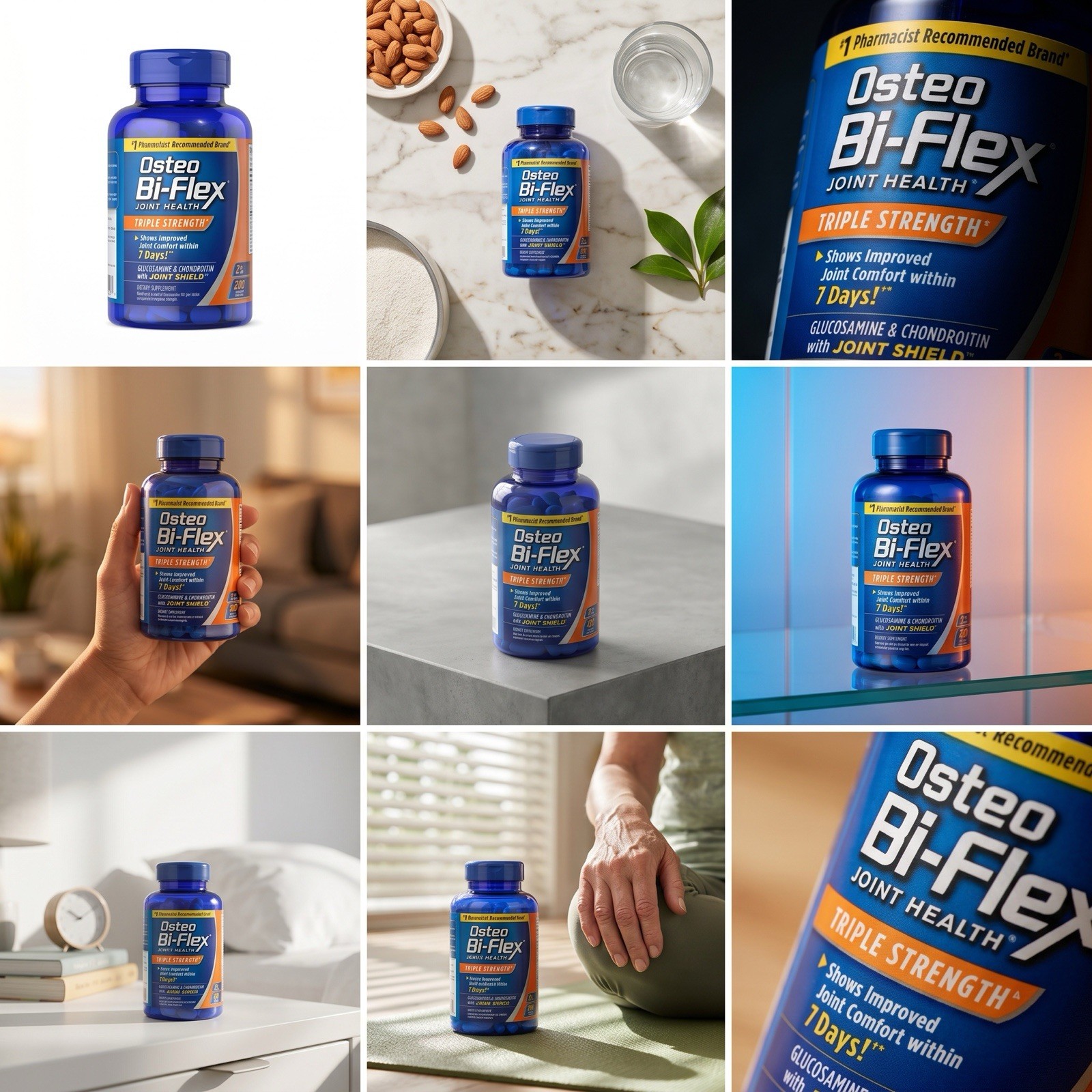 Osteo Bi-Flex Triple Strength Dietary Supplement Tablet (200 Count)