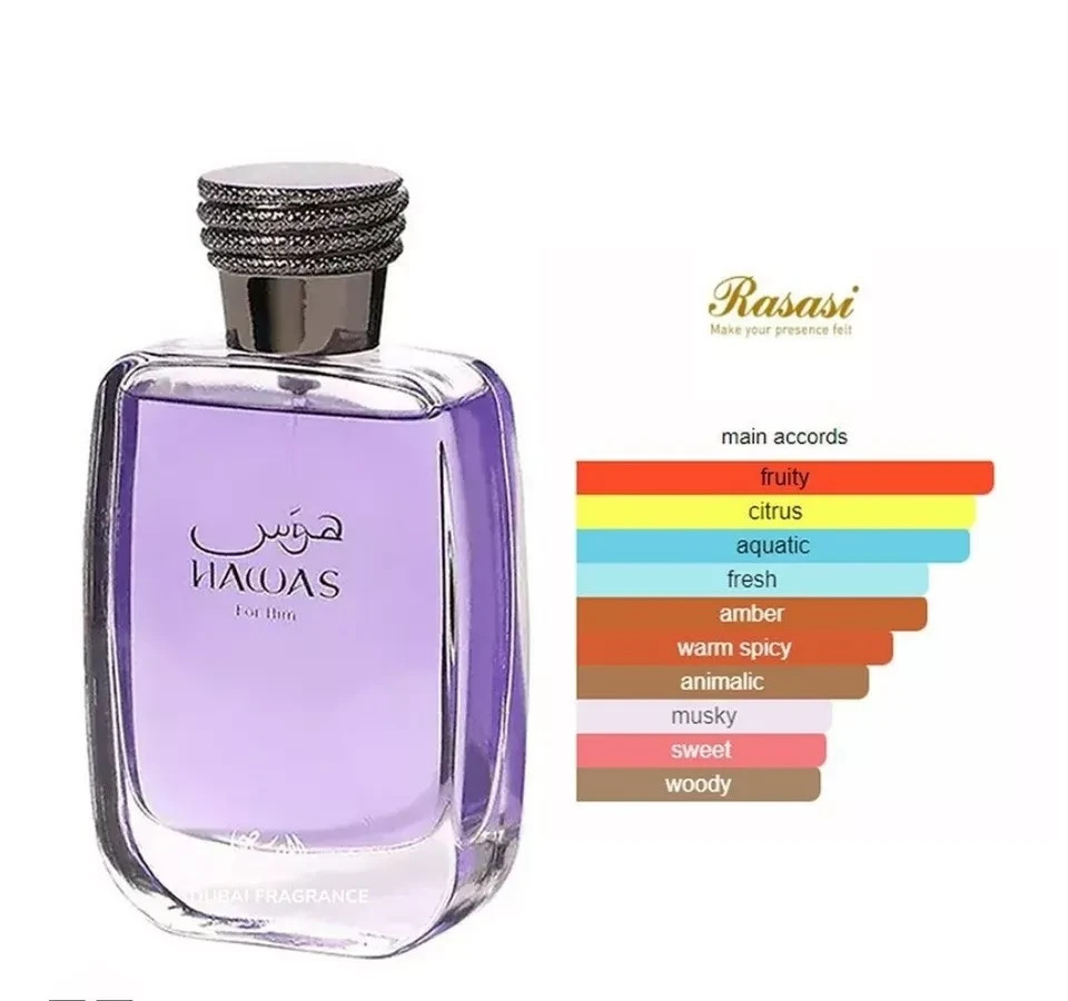 Hawas for Men Eau de Parfum 100ml | Long Lasting | FAST SHIP
