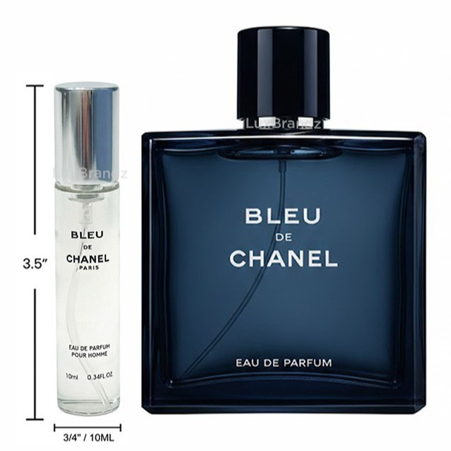 CHANEL BLEU DE CHANEL POUR HOMME EDP TRAVEL SIZE SPRAY 10ML/0.34OZ – FREE SHIP