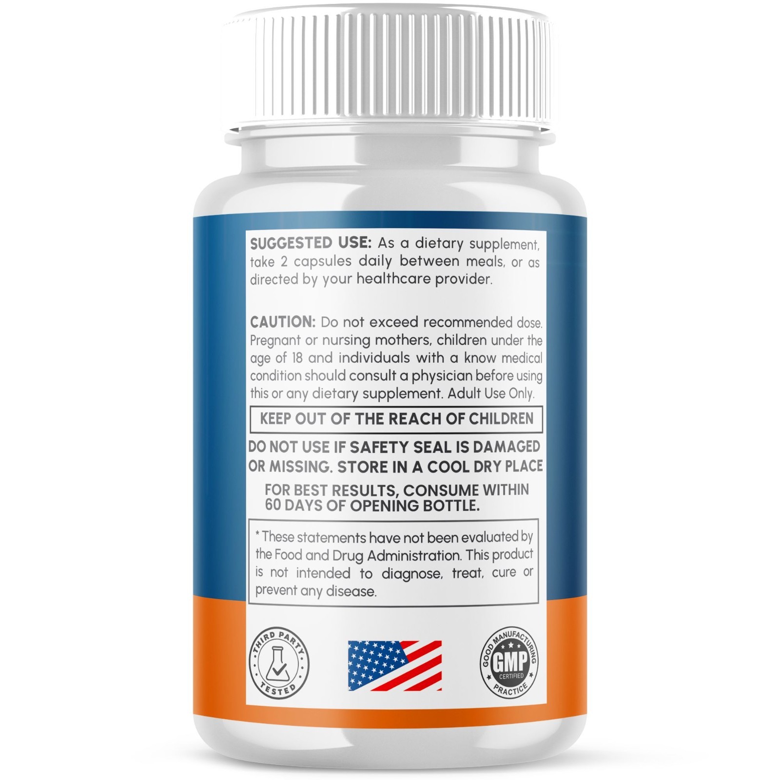 (3 Pack) Neuro Salt Nootropic All Natural Brain Supplement NeuroSalt 180 Capsule