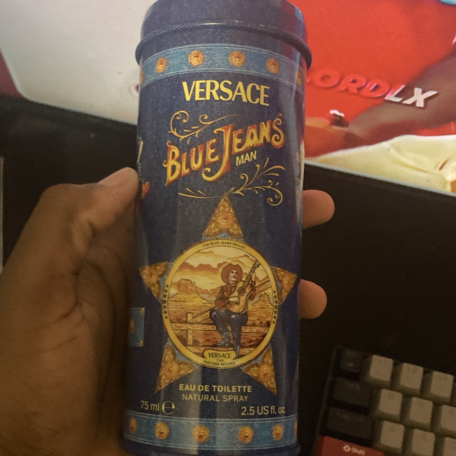 Versace Blue Jeans Eau de Toilette Spray, Regular Size 2.5 fl oz