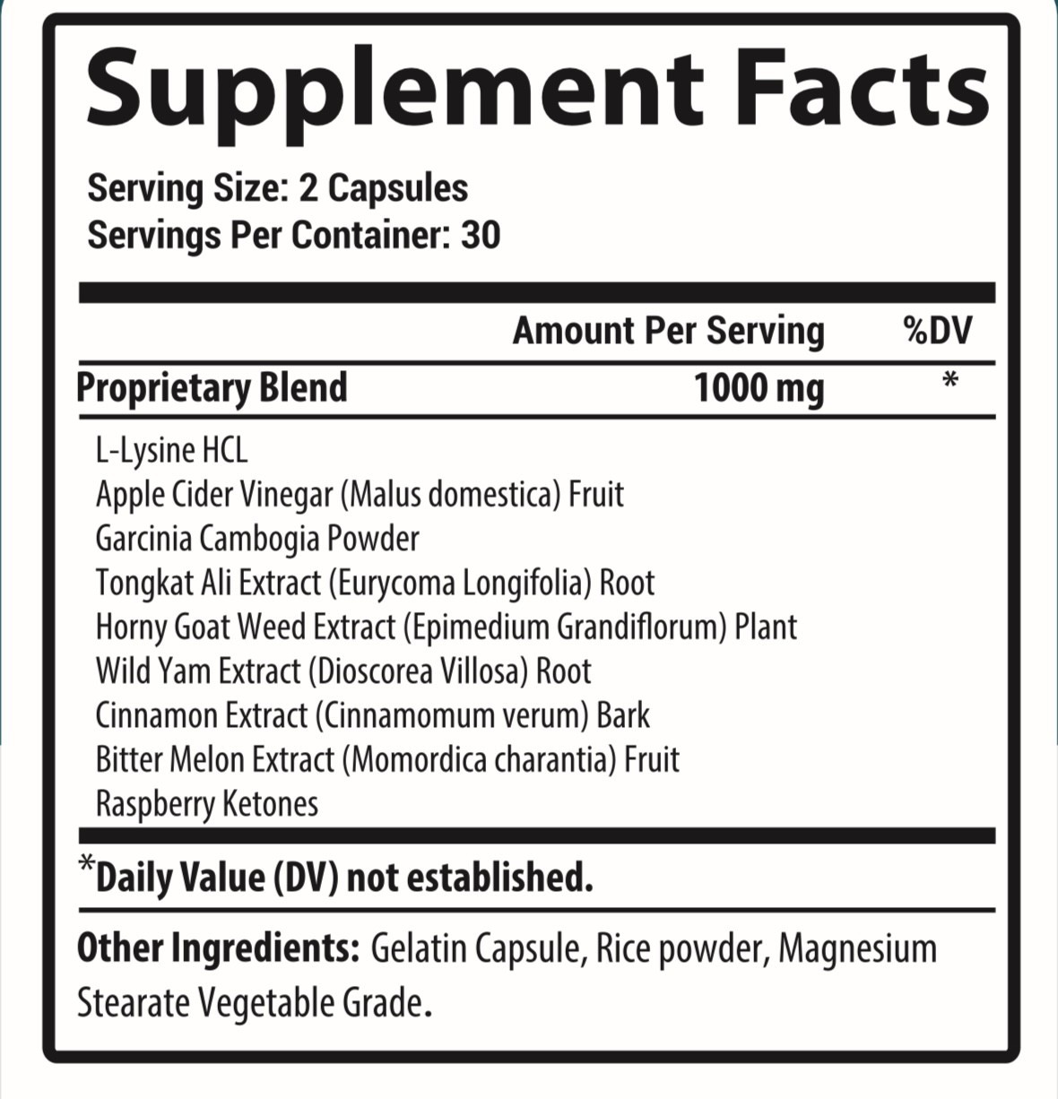 GlykoNex Gluco Capsules Blood Health Support Dietary Supplement 60 Capsules