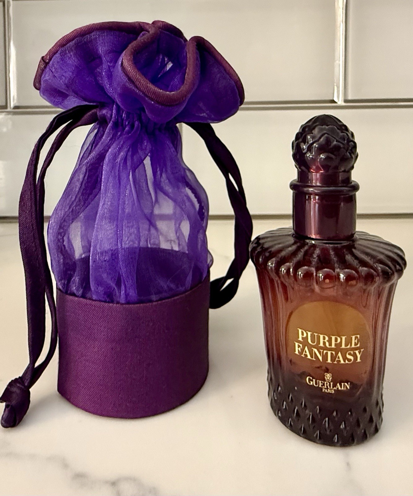 Guerlain Purple Fantasy Eau de Toilette Spray, Regular Size 1 fl oz